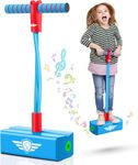 Calyrex Pogo Stick Foam Pogo Jumper Pogo Toy Pogo Foam Jumper Fun and Safe Jumping Stick for Teens Adults Outdoor Indoor Toys Gift, Pogo Jump Makes Squeaky Sounds and Squeaks with Each Hop