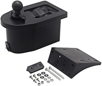 eseegoo Universal Golf Cart Ball Washer and Club Head Cleaner with Bracket Kit for EZGO TXT RXV & Club Car DS Precedent & Yamaha Golf Cart