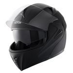 VEVOR Motorcycle Helmet, Unmasked, Smart Street ABS & High Density Helmet with Interchangeable Lens, ECE Approved Comfortable Motocross Helmet, Fit for Youth & Adults,L(59-60cm)