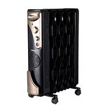 Havells OFR 9 Wave Fin with PTC 2400 Watts Fan Heater (Black)