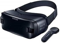 Samsung Gear VR Virtual Reality Glasses with Controller Spanish Version Black (Black)- Spanish Version