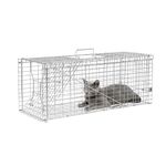 32" Live Animal Traps,Humane Animal Trap for Stray Cats up to 15 Pounds, Raccoons, Squirrel,Rabbit