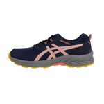 ASICS Boys Pre Venture 9 Gs Sneaker, Blue Expanse Sun Coral, 2 UK