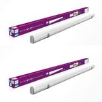 Philips Smart Wi-Fi LED Batten 24-Watt WiZ Connected (Pack of 2) (Shades of White + Tuneable + Dimmable + Pre-Set Modes) (Compatible with Amazon Alexa and Google Assistant), Pack of 2