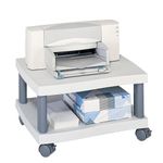 Safco Printer Stand -1xShelf(VES) -Plastic -Gray