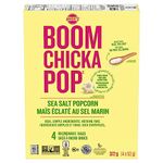 Angie’s BOOMCHICKAPOP® Microwave Popcorn - Sea Salt (372g (4 x 93g), 1 Count)