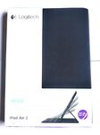 Logitech Hinge Flex Folio Case and Stand for iPad Air 2 - Black