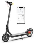 5TH WHEEL V30PRO Electric Scooter with Turn Signals - 350W Motor, 32KM Range & 29 KM/H, 10" Inner-Support Tires, Cruise Control and Dual Braking System, Foldable Electric Scooter for Adults