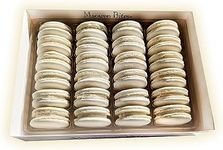 Vanilla Macaron Cookies Gift Box - 24 Count