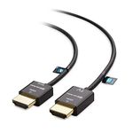 Cable Matters Ultra Thin HDMI Cable with Redmere (Ultra Slim HDMI Cable) 4K Rated with Ethernet 15 Feet