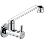 Cera Garnet Quarter Turn Fittings Wall Mounted Sink Cock (Chrome Finish) - 2 Units