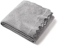 State Cashmere Luxe Blanket - Ultra Soft Cover for Bed, Sofa & Car Seats - Couch Throw Made w/ 100% Inner Mongolian Cashmere - Lightweight Travel Blanket - (Heather Grey, 40"x30")
