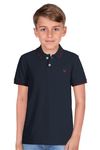 Allen Solly Junior Boys' Regular Fit Polo (ABTS31901819_Navy_4)