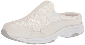 Easy Spirit Women's Traveltime332 Clog, White 151, 7.5 UK Wide