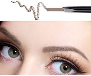 ANIFER Eyebrow Pencil Coffee Waterproof Smooth Natural Cruelty Free (Brown #3)