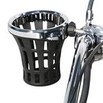 Ciro Big Ass Drink Holder with 7/8"-1" Aluminum Clamp CHROME