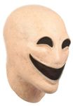 Ghoulish Productions Men's Splendorman Latex Mask, Beige, One Size