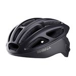 Sena R1 Smart Cycling Helmet (Onyx Black, Medium) - R1-STD-OB-M