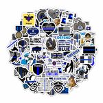 100Pcs Law Enforcement Stickers, Law Enforcement Support Decals, Law Enforcement Accessories, Law Enforcement Gifts, Thin Blue Line Stickers, Thin Blue Line Flag Stickers, Blue Line Gifts, Decorations