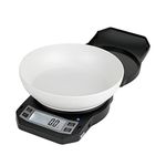 American Weigh Scales American Weigh LB3000 Compact Digital Scale with Removable Bowl, 3000 by 0.1gm