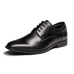 Bruno Marc Men's Dress Oxfords, Black, 7