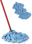 O-Cedar Microfiber Cloth Mop (Microfiber Cloth Mop with 3 Extra Refills)