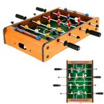 Crystals Table Football - Table Top Football Game - Wooden Foosball Table Top For Kids and Adults - Xmas Gift