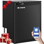 AAOBOSI 65L Campervan Fridge, Camping Fridge with APP Control, 12V Fridge Freezer for Campervan, Car, Truck, Boat, Motorhome, Travel