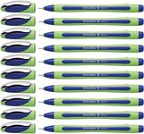 Schneider Xpress Fineliner 0.8mm Porous Point Pen, Blue, Box of 10 Pens (190003)