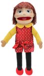 The Puppet Company PC002054 Puppet Buddies, Medium Girl Puppet, Light Skin Tone