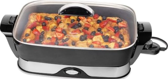Presto 06857 16-inch Electric Foldaway Skillet, Black