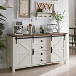 T4TREAM Farmhouse Sideboard Buffet 