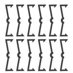 DOITOOL 100 Pcs Pegboard Hooks,Plastic Peg Locks Pegboard Hook Retainers,Pegboard Clips Pegboard Display Hook Organizer Pegboard Locks Fit 1/4 Inch Pegboards