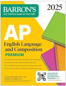 AP English Language and Composition Premium, 2025: Prep Book with 8 Practice Tests + Comprehensive Review + Online Practice (Barron's AP Prep)