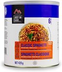 Mountain House Spaghetti with Meat Sauce | Freeze Dried Survival & Emergency Food | #10 Can | Entree Meal | Easy to Prepare | Delicious and Nutritious | Single Can
