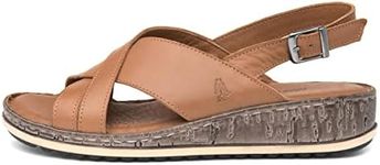 Hush Puppies Women's Elena Sling Back Sandals, Brown (Tan Tan), 6 UK