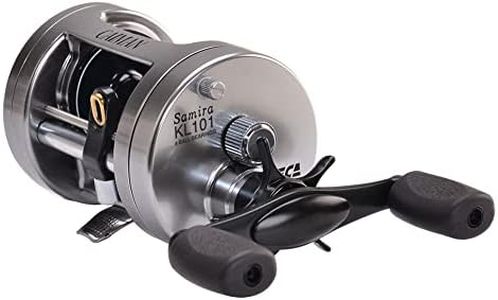 TICA KL101 Samira Kokanee Kl Series Baitcasting Reels (Conventional Reel W/Star Drag) 5.2 Gear Ratio