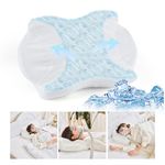 Dlight BD CPAP Pillow for Side Sleepers-Height Adjustable Memory Foam Pillow for CPAP Mask User-Reduce Full Mask Air Leak&Pressure for Back and Side Sleepers