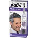 Just For Men Touch Of Grey, Gray Hair Coloring for Men with Comb Applicator, Great for a Salt and Pepper Look - Black, T-55 (1 Count)