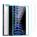ESR 2 Pack Screen Protector for iPad Air 5th/4th Generation (2022/2020),iPad Pro 11 Inch (2022/2021/2020/2018) Screen Protector, Tempered-Glass Film with Alignment Frame, Anti-Scratch, HD Clarity
