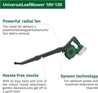 Bosch 18V Cordless Leaf Blower – Lightweight Garden Tool