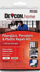 Devcon Epoxy Bathtub Repair Kit (Almond & White)