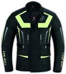 FOXKULL Motorcycle Jacket for Men A