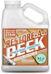 Restore-A-Deck Solid Color Stain for Decks & Exterior Wood (1 Gallon, Desert Taupe)