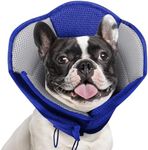 AOFITEE Dog Cone for Dogs After Surgery, Soft Dog Cone Collar for Large Medium Small Dogs, Adjustable Dog Recovery Collars & Cones, Breathable Elizabethan Collar for Dogs to Prevent Licking Wounds