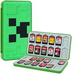 TIKOdirect Game Card Case for Nintendo Switch/SD Cards, Storage 24 Switch Game Cards Portable Holder Pretty Cute Hard Shell with Magenic Closure, Green