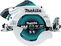 Makita DHS900Z Twin 18V (36V) Li-ion LXT 235mm Brushless Circular Saw - Batteries, Charger and Wirelss Unit Not Included
