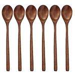 Wooden Spoons, 6 Pieces 9 Inch Wood