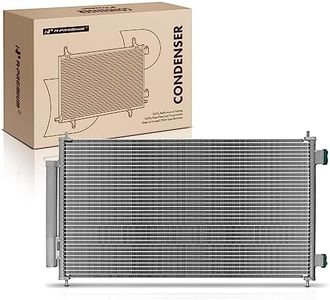 A-Premium Air Conditioning A/C Condenser - Fits for 3599 - Compatible with 2007-2011 Honda CR-V L4 2.4L, w/Receiver Drier
