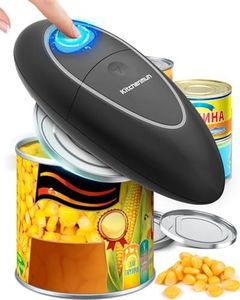 One Touch Electric Can Opener Fits Almost All Can Sizes for Seniors with Arthritis, Hand Held Battery Operated Can Opener with Smooth Edge, Food Safe Kitchen Gadgets Automatic Can Opener for Kitchen